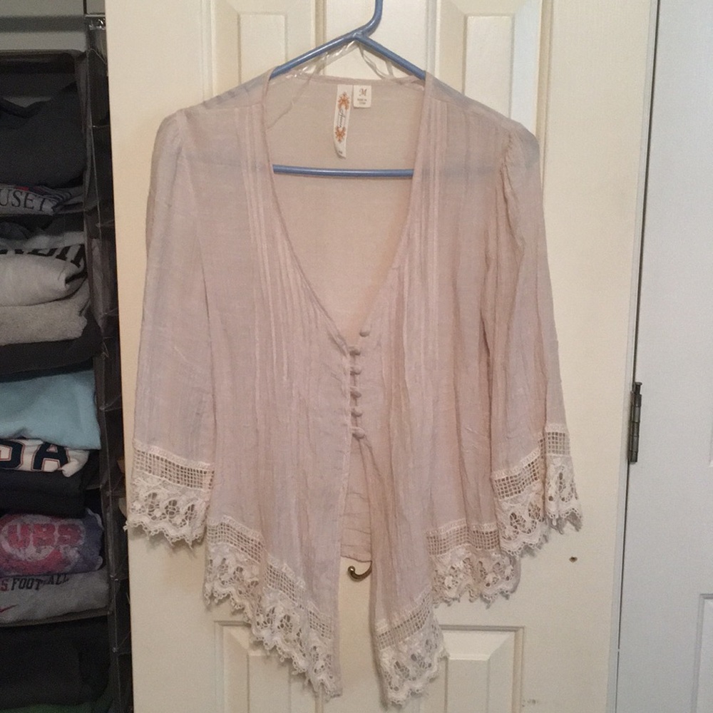 Cream tunic